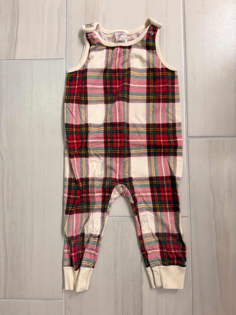 Hannah Andersson Christmas Romper